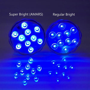 2 Luzes LED à Prova de Agua 16 Cores
