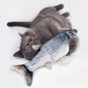 Brinquedo Eléctrico de Peixe para Gatos